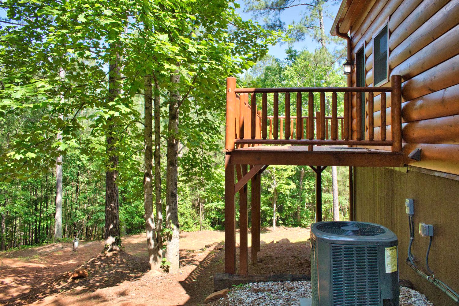 MLS # 4268321  | 2.49 acres with new log cabin in Hearthstone Ridge
